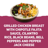 Frontera Chicken Fajita Bowl, Frozen Meal, 10 oz.