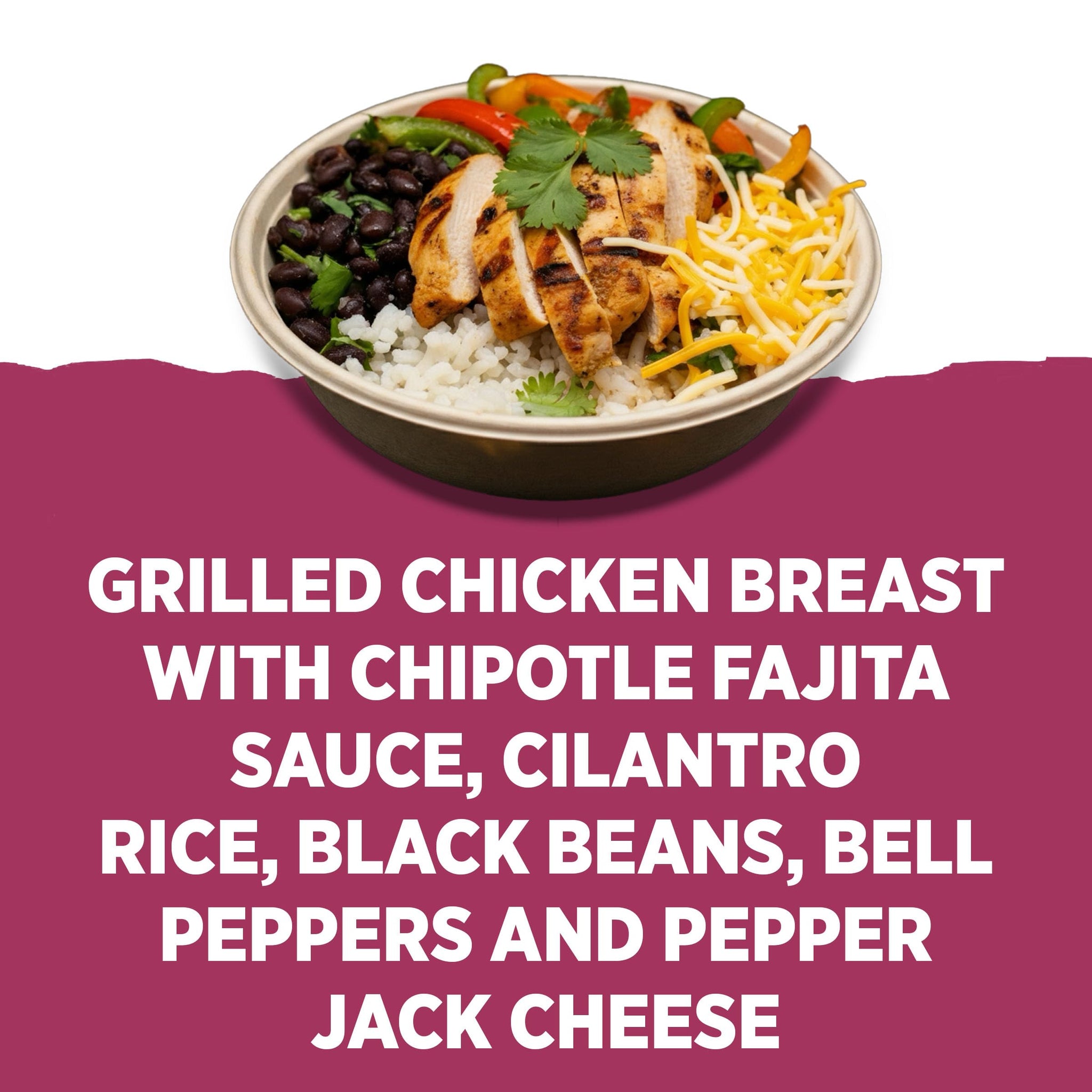 Frontera Chicken Fajita Bowl, Frozen Meal, 10 oz.