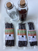 50 Split Organic Madagascar Vanilla Beans Grade B| 5"-7" For Extract by FITNCLEAN VANILLA| Bourbon NON-GMO Pods for Paste