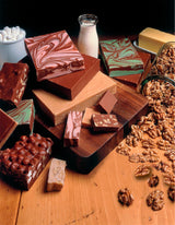 Arndt's Fudgery, LLC DBA The Amish Buggy Home Made Creamy Fudge - 1 Lb Box (Chocolate Black Walnut)