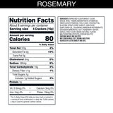 Carr's Crackers, Baked Snack Crackers, Party Snacks, Rosemary, 5oz Box (1 Box)