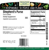 Frontier Co-op Cut and Sifted Shepherd's Purse Herb 1lb