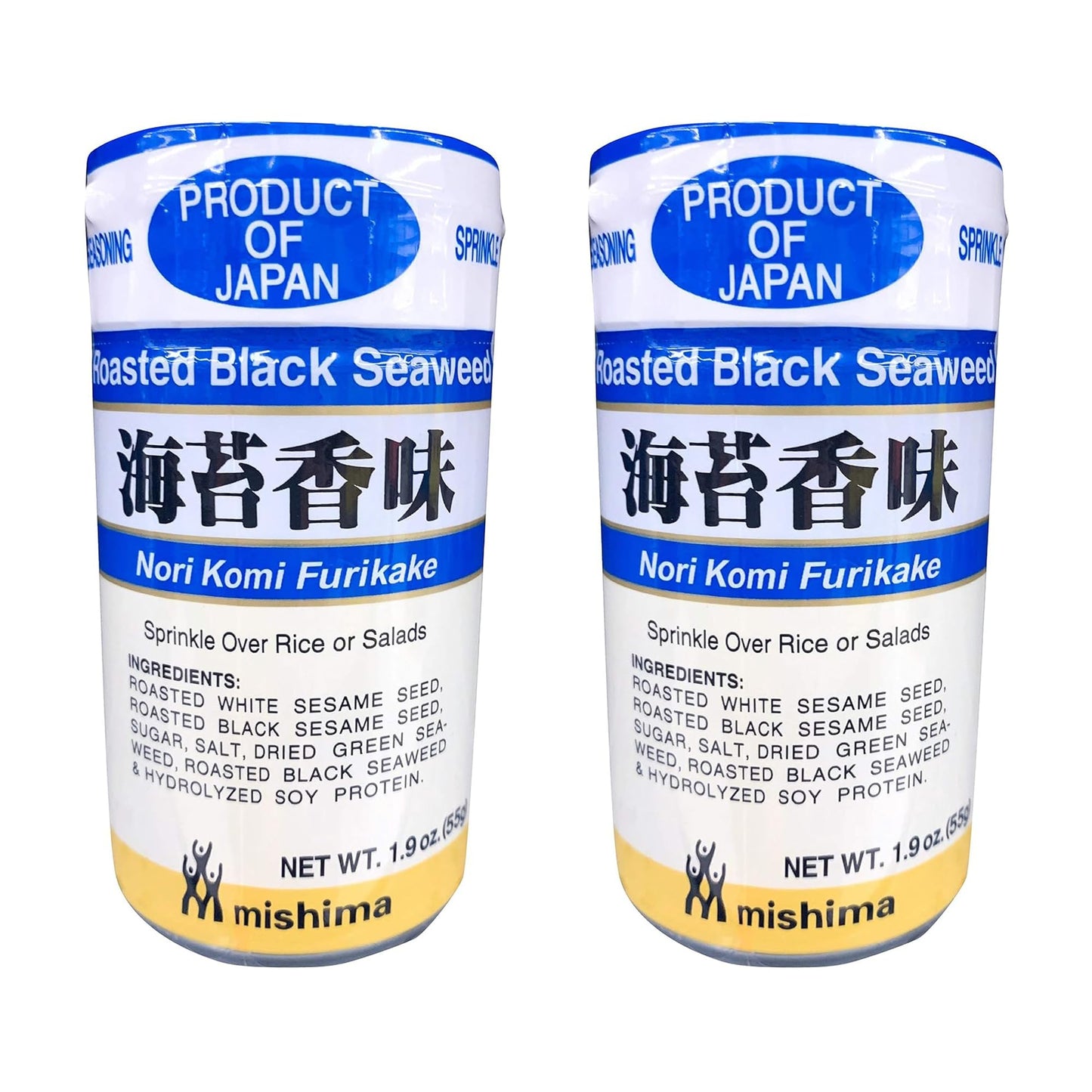 Nori Komi Furikake 1.9oz (Pack of 2)