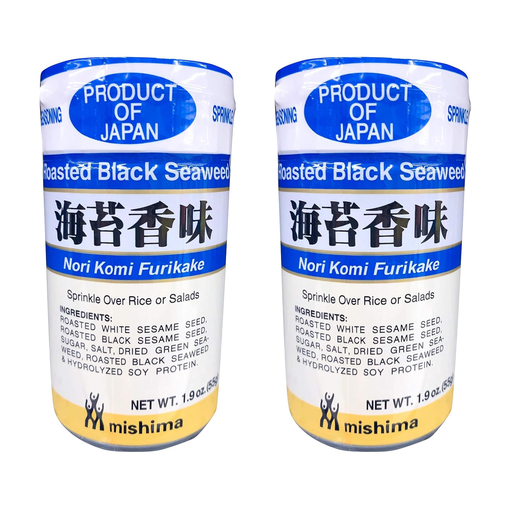 Nori Komi Furikake 1.9oz (Pack of 2)