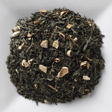 Mahamosa Earl Grey Fancy OP Green Decaf 4 oz - Decaffeinated Green Tea Blend Loose Leaf (with lemon peel, orange blossoms, natural bergamot flavoring)