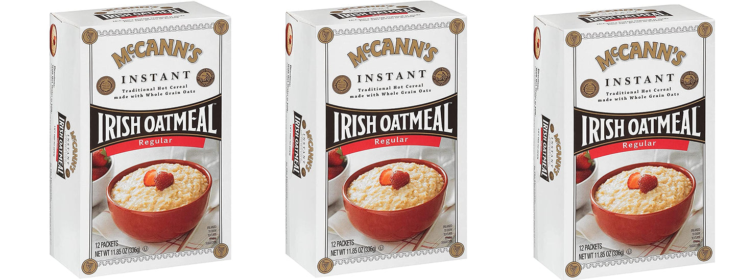 McCann's Instant Oatmeal, Maple & Brown Sugar, 10 Count (OneMcCann's Instant Oatmeal, Traditional Irish, 12 Count (Three Pack)