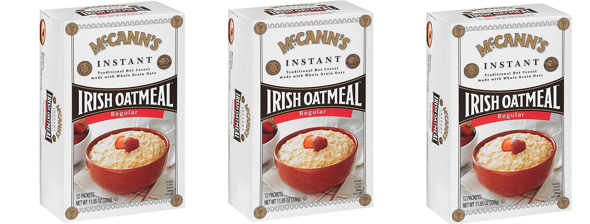 McCann's Instant Oatmeal, Maple & Brown Sugar, 10 Count (OneMcCann's Instant Oatmeal, Traditional Irish, 12 Count (Three Pack)