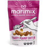 Marimix Snack Mix | Toasty Peanut Butter | Crunch Baked Sweet & Salty Savory Plant Based Naturally Gluten Free Whole Grain Fiber Charcuterie Pretzel