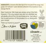 CitraSolv Natural Cleaner and Degreaser Concentrate - Valencia Orange - 16 oz