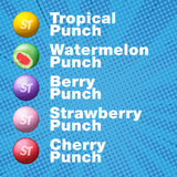 SweeTARTS Chewy Fusions Candy, Fruit Punch Medley, Sweet and Tart, 9 Ounce