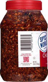 Spice World Chili Onion Crunch Seasoning Blend - Ready-to-Use Seasonings for Cooking - 28oz Blend Adds Savory Flavor and Heat to Stir-Fries, Chili