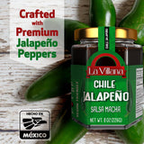 La Villana Jalapeno Pepper Hot Sauce, 8.8 Oz, 1-Pack