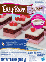 Easy Bake Refill 3-Pack Bundle Includes one Each Pizza, Red Velvet Cake, and Whoopie Pie Mixes