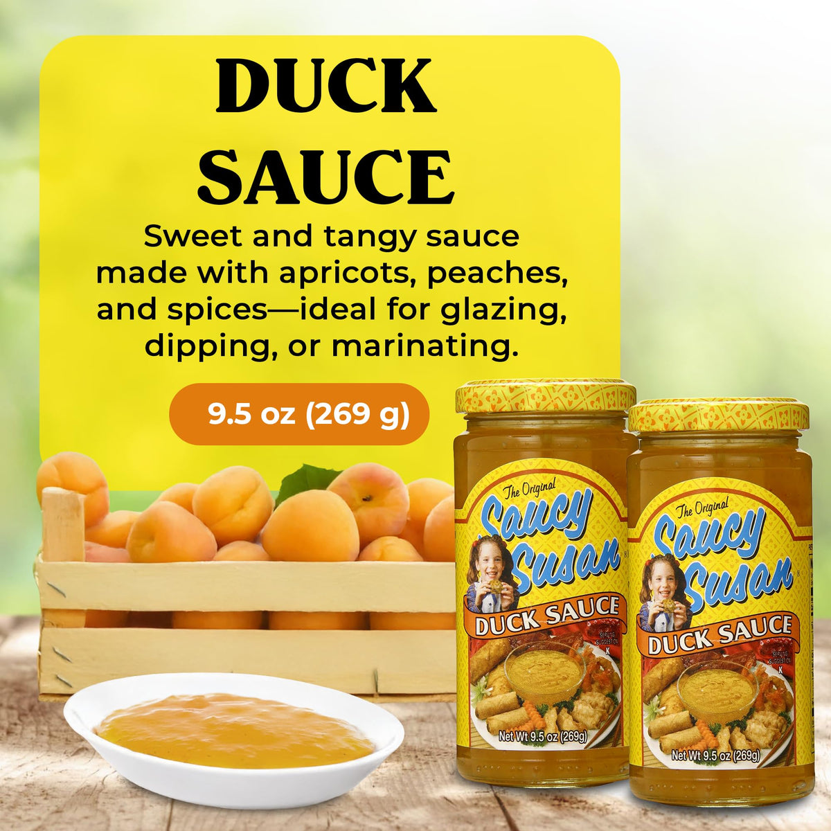 Saucy Susan Peking Duck Sauce 9.5 oz 2 Pack