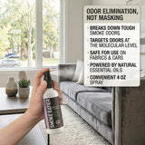 Smoke Eater Cigarette, Cigar, Cannabis & Tobacco Odor Eliminator Spray & Air Freshener for Car, Home, Clothes - Lavender, 4 oz Travel Size - Tea Tree