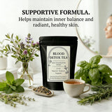 Blood Detox Tea Jamaica, Blood Detox Tea From Jamaica, Rich in Cinnamon, Flower Flagweed, Burdock Root and Wild Cinnamon Leaves, 100% Natural Wild
