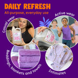 Originally Yellow Plant Based Laundry Detergent | Ultra-Concentrated Natural Laundry Detergent with Organic Lavender | High-Efficiency Clean, Tough on