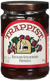 Trappist Preserve Rhubarb-Strawberry, 12 oz