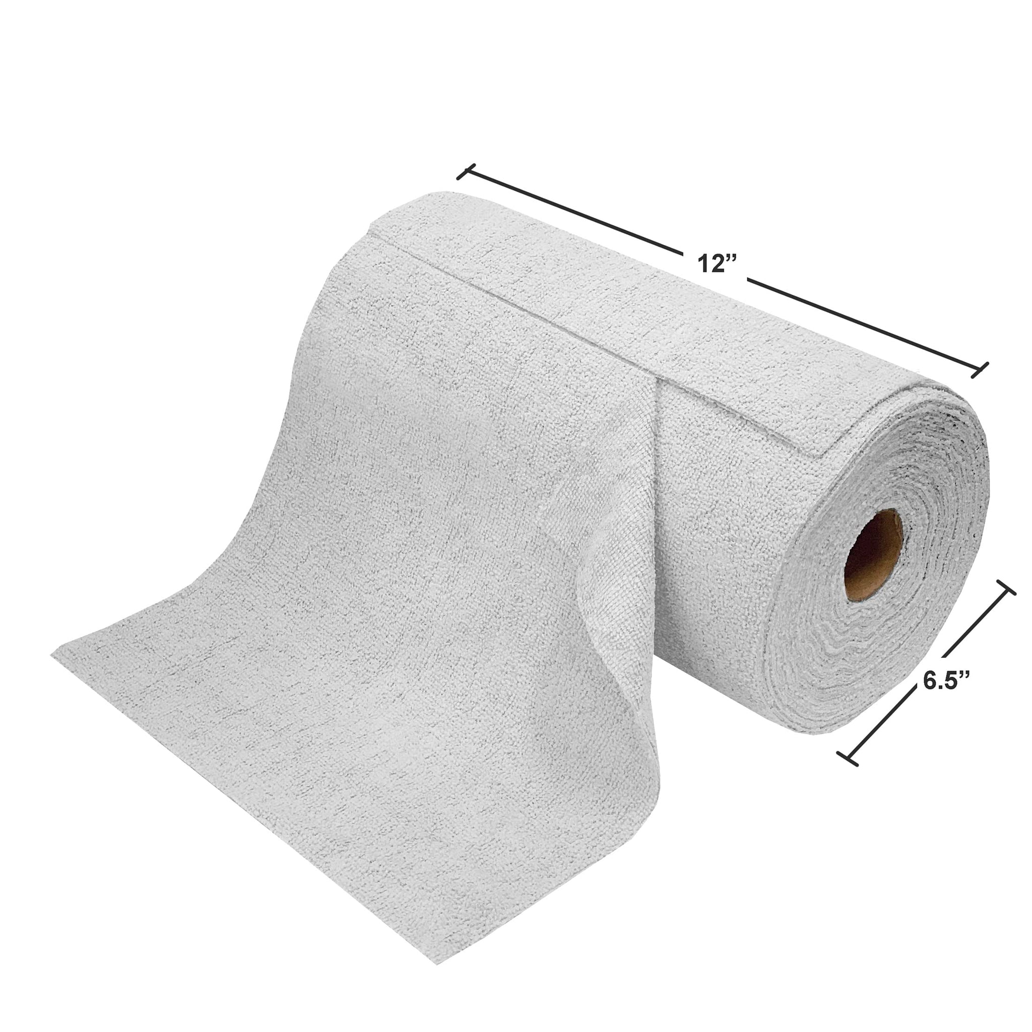 Eurow Microfiber Tear-A-Towel Cloth Roll, Reusable Paper Towel Alternative, Washable Up to 50 Times, Lint-Free, Streak-Free, for Kitchen, Auto, Home