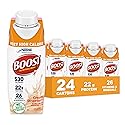 BOOST Very High Calorie Nutritional Drink, Supports Weight Gain & Maintenance, 22 g Protein, Creamy Strawberry, 8 fl oz (Pack of 24)