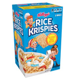Kellogg's Breakfast Cereal, Assortment Pack, Frosted Flakes, Frosted Mini-Wheats, Froot Loops, Apple Jacks, Corn Pops, and Rice Krispies, 32.7 oz Tray