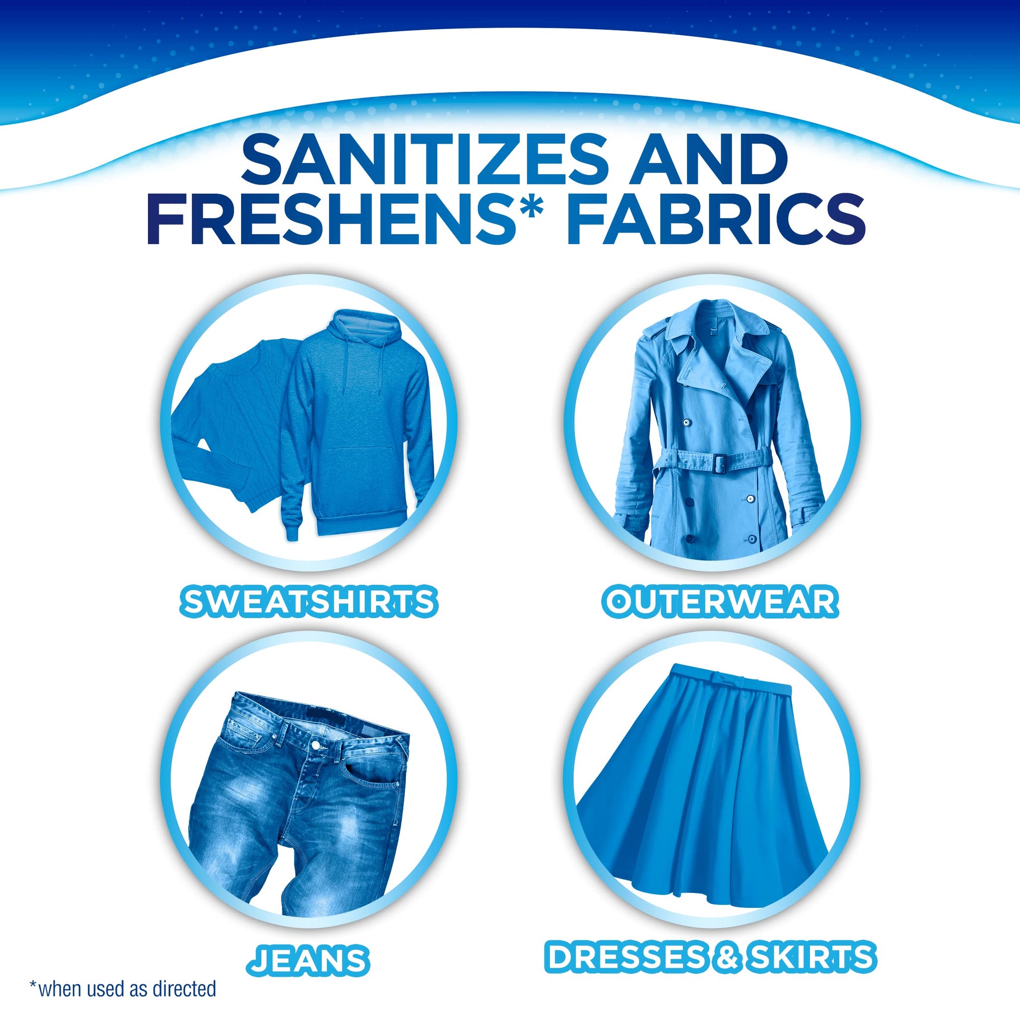 Lysol Antibacterial Laundry Refresher Spray, Fabric Sanitizing and Freshening Spray, For Sanitizing and Deodorizing Clothes, Crisp Linen, 1 Count, 22