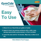 Jani-Source GymCide Disinfectant 1 Step Sports Equipment Concentrated Cleaner Deodorizer, Kills 99.9% of Germs and Eliminates Odors (Each)…