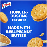 Lance Sandwich Crackers, Malt with Peanut Butter, 8 Ct Box