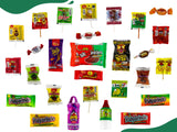 Mexican Candy Assortment Snacks Pack - Variety of Spicy, Sweet, and Sour Candies, Includes Lucas Candy, Pelon Pelo Rico, Pulparindo, Rellerindo, by