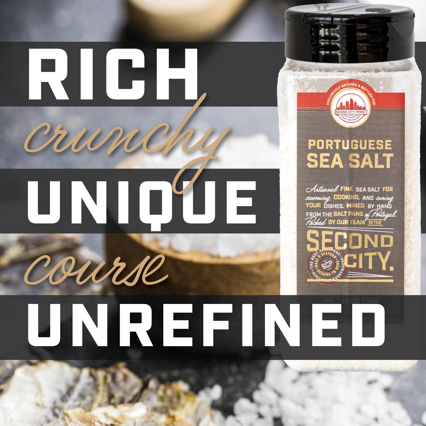 Portuguese Sea Salt Fleur De Sel 14oz (2 Pack) Our Handcrafted, Gourmet, Portuguese Salt Is Naturally Sourced From The Shores Of Portugal, No