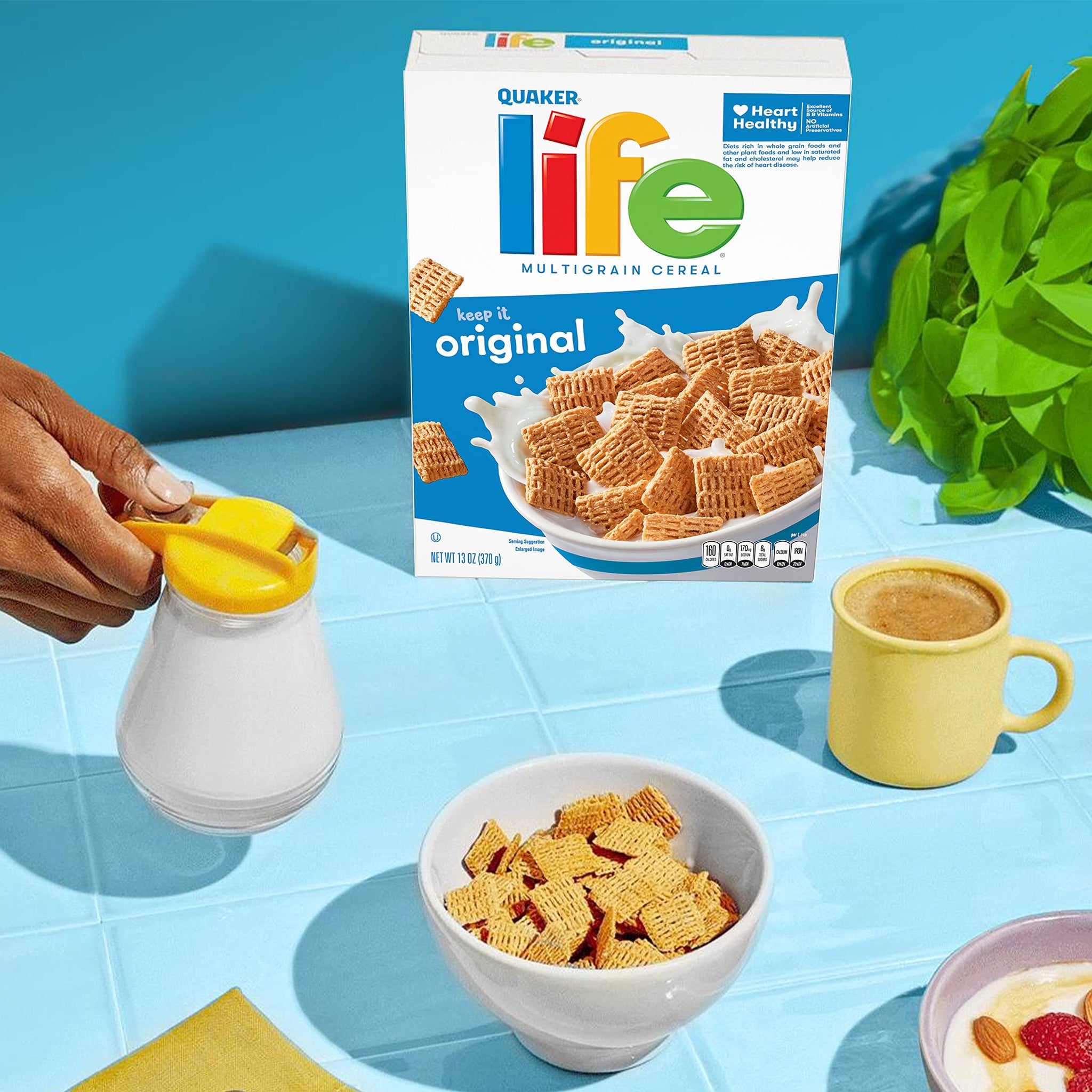Quaker Life Breakfast Cereal, Original, 13oz Boxes (3 Pack)