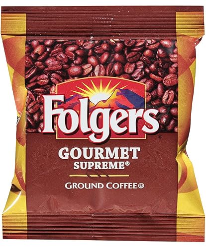 Folgers Gourmet Supreme Ground Coffee, Medium Roast 1.75 Ounce (Pack of 42)