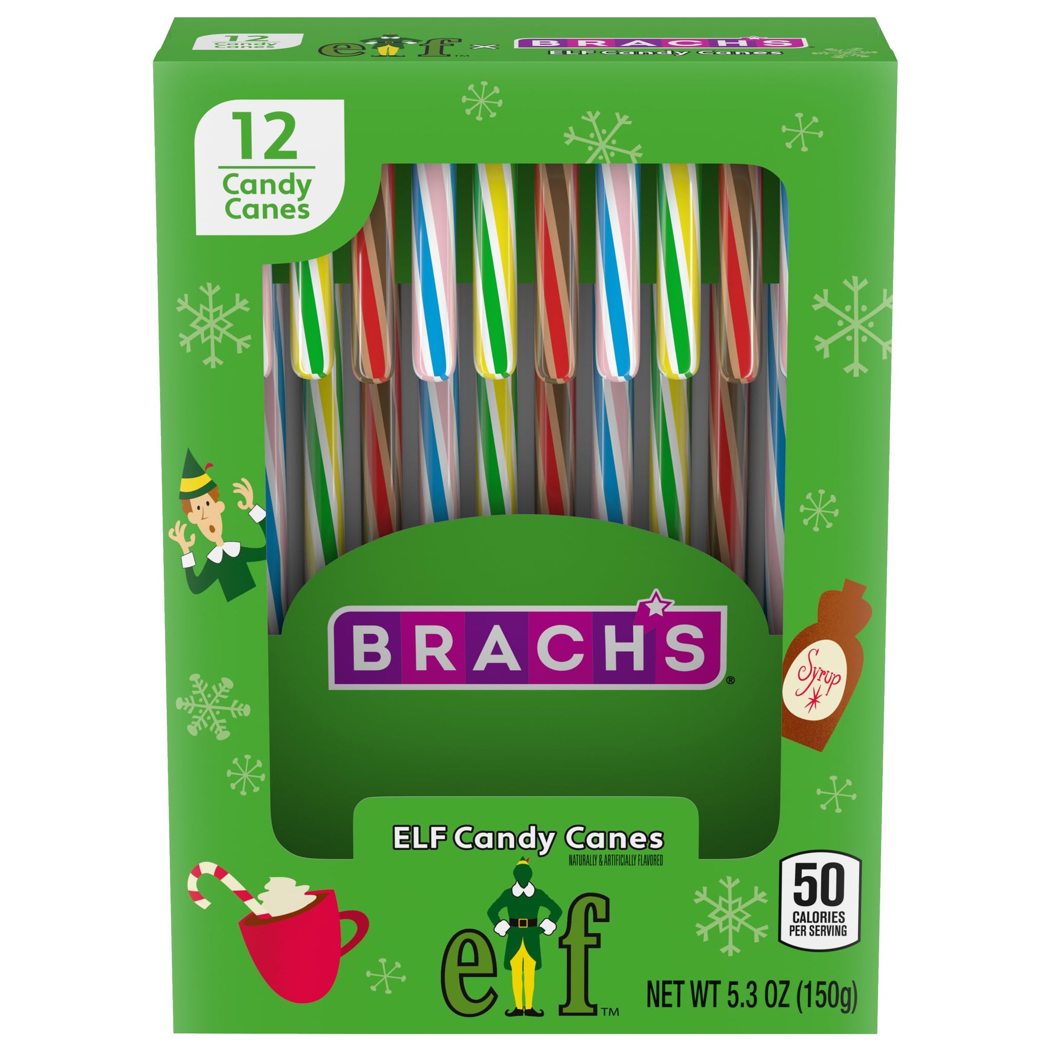 Elf Holiday Candy Canes, 5.3 oz