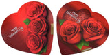 Pack of 2 Assorted Elmer Chocolates (Made in USA) in Heart-Shaped Boxes, 2 oz. Perfect for Valentine's Day Gifts! (3 Roses & 2 Roses)