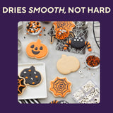 Wilton Cookie Icing, Ready-to-Use Fast-Drying Squeeze Bottle Icing for Decorating Sugar Cookies & Gingerbread, 9 oz, Black