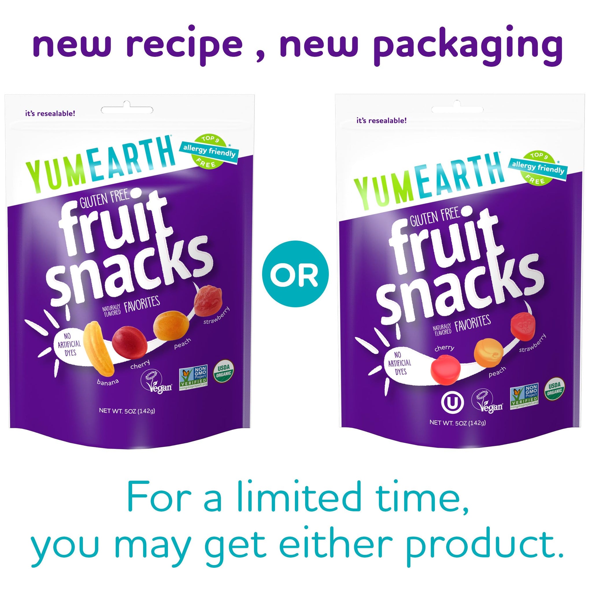 YumEarth Organic Fruit Snacks, Assorted, 5 Oz