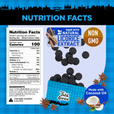 Gustaf's Salted Dutch Licorice Coins - 5.2oz Bag - Salted Black Licorice Coins - Dutch Candy from Netherlands - Salty Black Liquorice Treats
