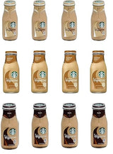LUV BOX - Variety Frappuccino Pack 9.5oz Glass Bottle, 12Per Case Vanilla , Caramel , Mocha