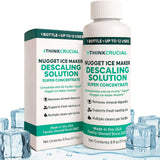 Think Crucial Up to 15 cleans SUPER Concentrate for GE Profile Opal® Ice Maker Descaler - 6 oz - Clean Mode Ready - Unscented, Hot-Water Mix
