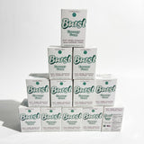 Burst Energy Gum - 45mg Caffeine Per Piece, Focus & Energy Burst, Arctic Mint 12 Box-15 Packs of 8 (1440 Pieces), Manage Stress, Functional Gum