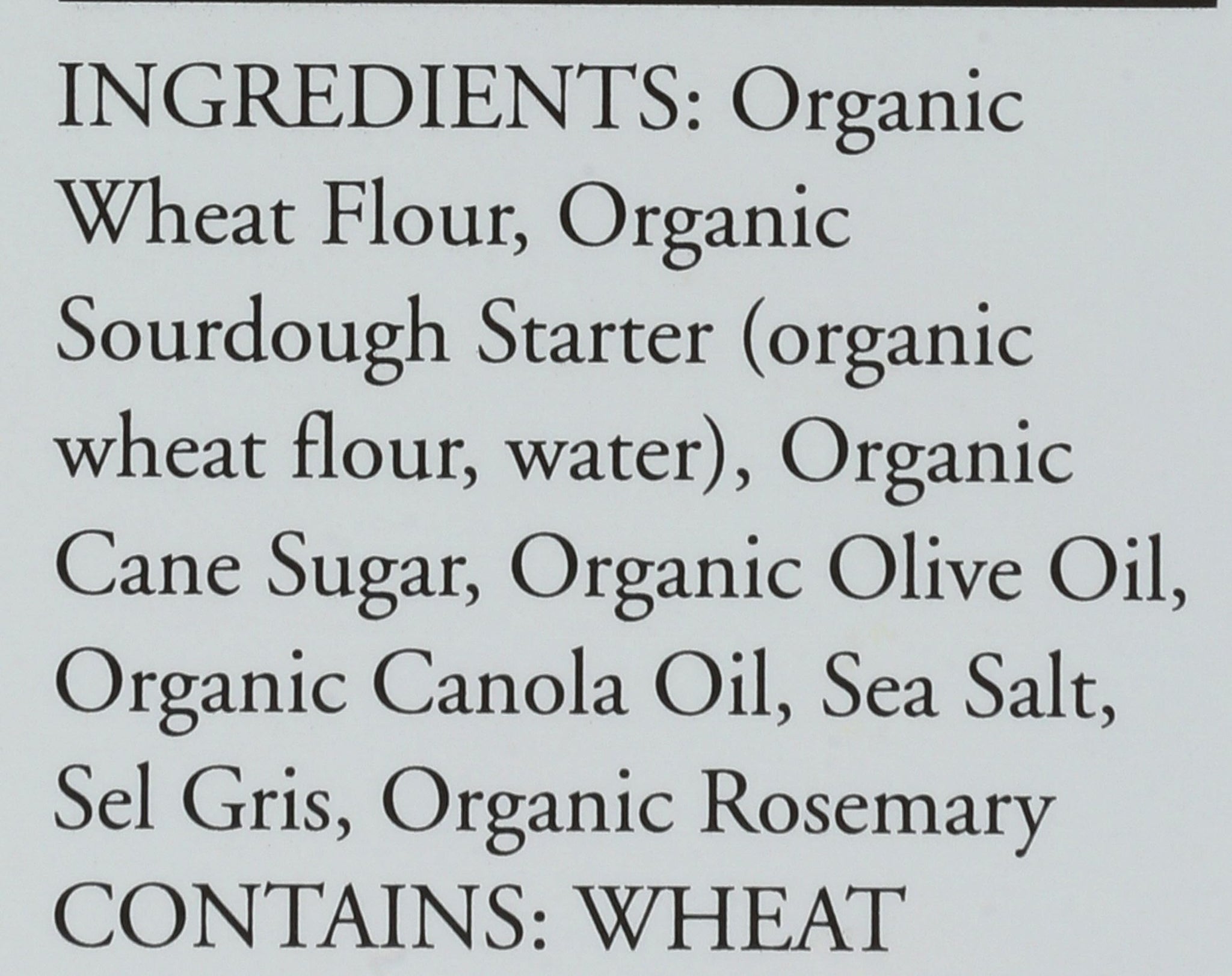 Rustic Bakery, Flatbread Rosemary Olive Oil Organic, 6 Ounce