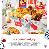 David Cookies Gift Basket for Families - Large Crate Assorted Cookies and Brownies for Snack and Sharing - Deliciously Flavored Cookies and Brownies