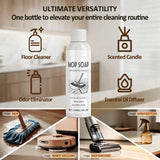 CrySPKaine Brazilian Waves Mop Soap for Floor Cleaning, Luxury Mop Soap Brazilian Waves Multi Purpose Cleaner, Residue-Free for Hardwood & Tile, Robot