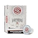 Fire Department Coffee - Vanilla Bourbon Coffee K Cups - Gives Back to Firefighters - Premium Vanilla Bean Bourbon Infused Pods - Non-Alcoholic