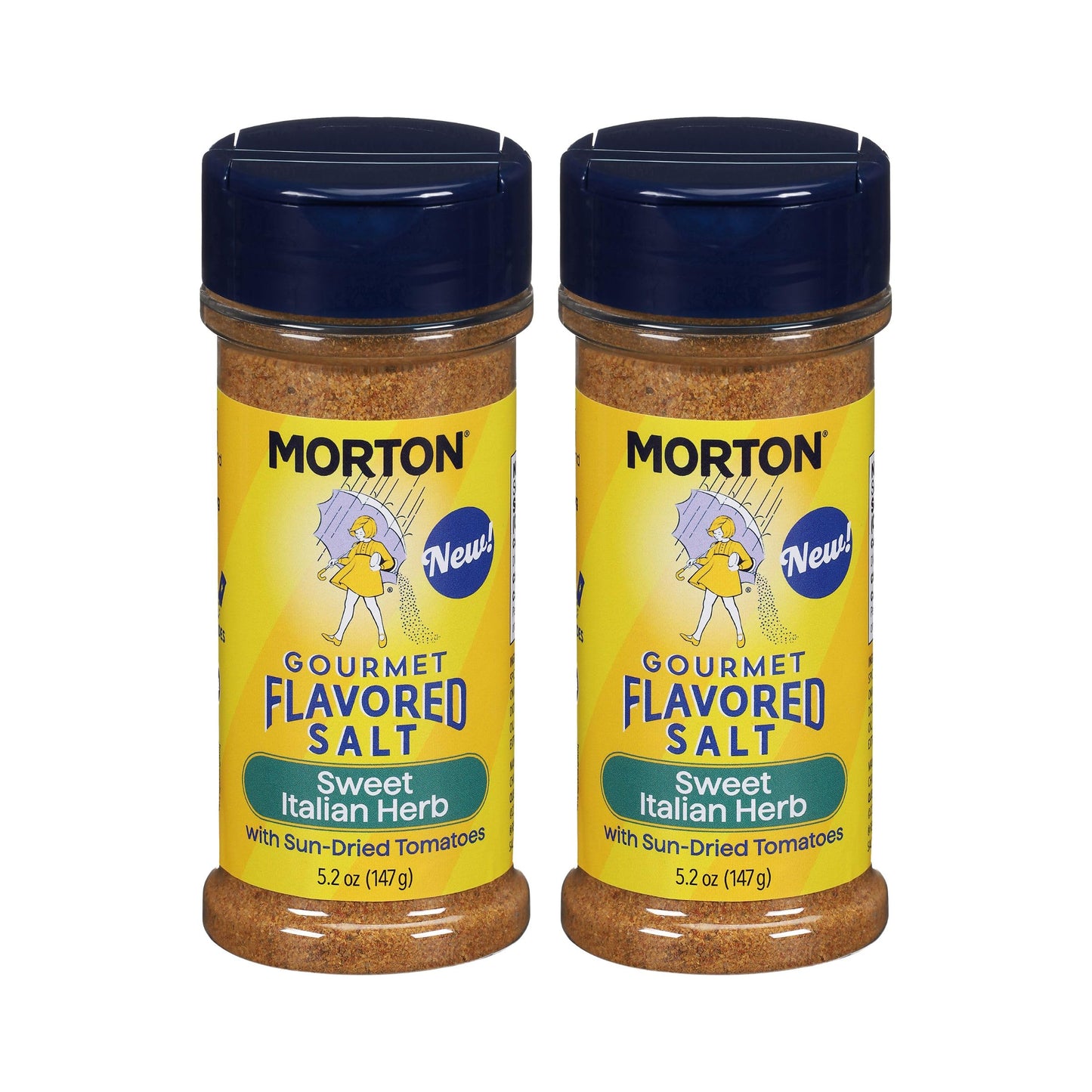 Morton Gourmet Flavored Salt Sweet Italian Herb (2 Pack)