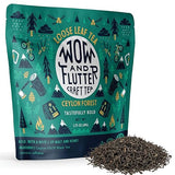 Wow and Flutter Ceylon Forest Loose Leaf Black Tea | Single-Origin Sri Lankan FBOP Leaves, Bold, Smooth & Naturally Sweet Malt + Honey Notes |