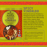 MAYA KAIMAL Spicy Vindaloo Simmer Sauce | 7oz Easy Pour Pouch | Spicy Indian Simmer Sauce with Zesty Coconut and Chili, Vegan, Gluten Free,