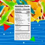 Gummy Sharks Candy | 1 Pound Bag | Mixed Fruit Flavors