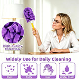 Reusable Duster Refills Compatible, 2026 New 360° Cleaning Fleece Refills Washable Duster Pads with Handle Included, Reusable Duster Refill Compatible