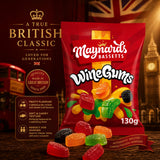 Maynards Wine Gums Bag 130g (Pack of 6)